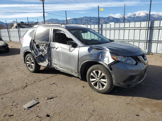 KNMAT2MT2FP554359 - 2015 NISSAN ROGUE S SILVER photo 4