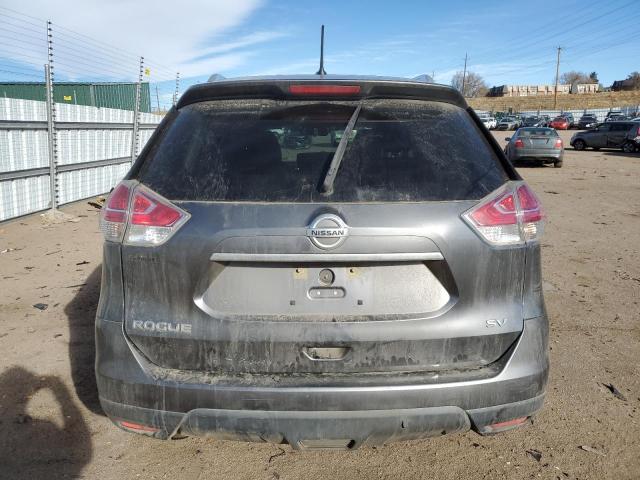 KNMAT2MT2FP554359 - 2015 NISSAN ROGUE S SILVER photo 6