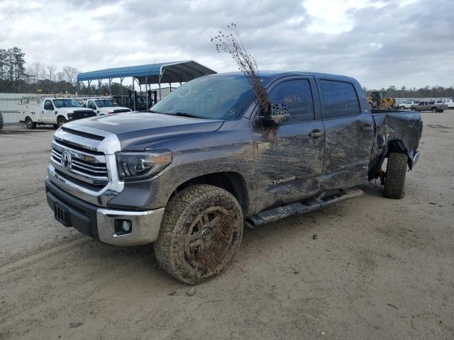 5TFDY5F18HX625949 - 2017 TOYOTA TUNDRA CREWMAX SR5 GRAY photo 1