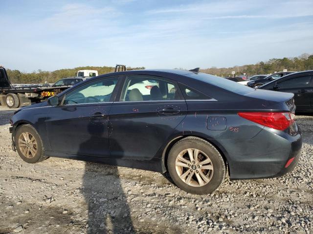 5NPEB4AC2EH838444 - 2014 HYUNDAI SONATA GLS BLUE photo 2