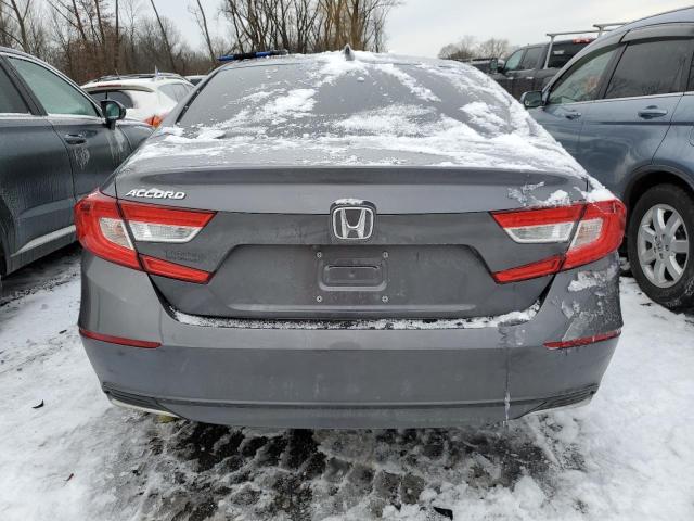 1HGCV1F1XLA033463 - 2020 HONDA ACCORD LX GRAY photo 6