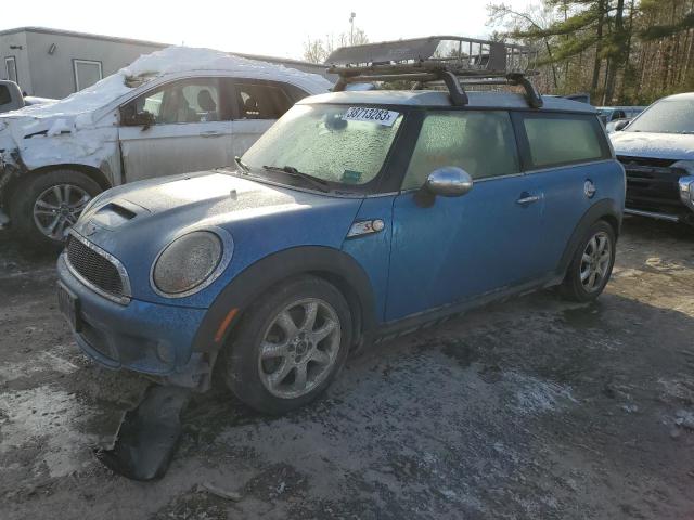 WMWMM33598TP70719 - 2008 MINI COOPER S CLUBMAN BLUE photo 1