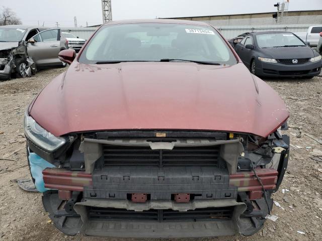 3FA6P0HD9ER188026 - 2014 FORD FUSION SE BURGUNDY photo 5