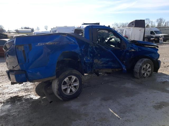 1FTMF1CB3JKC31225 - 2018 FORD F150 BLUE photo 3