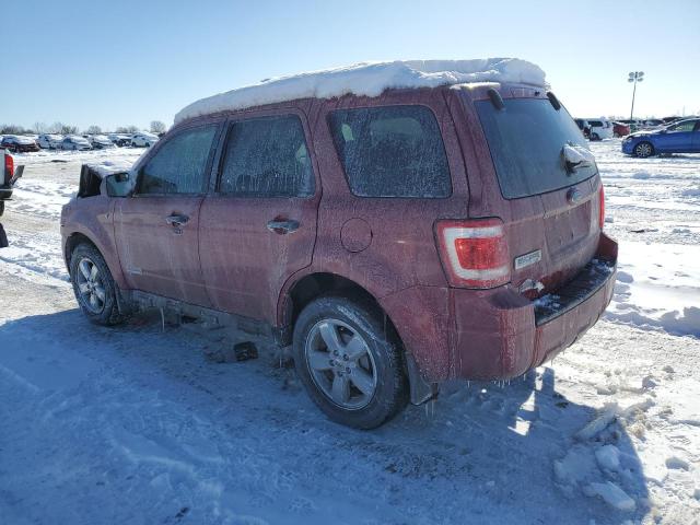 1FMCU03108KC08056 - 2008 FORD ESCAPE XLT RED photo 2