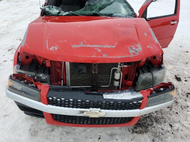 1GCHTDFE1B8109219 - 2011 CHEVROLET COLORADO LT RED photo 11