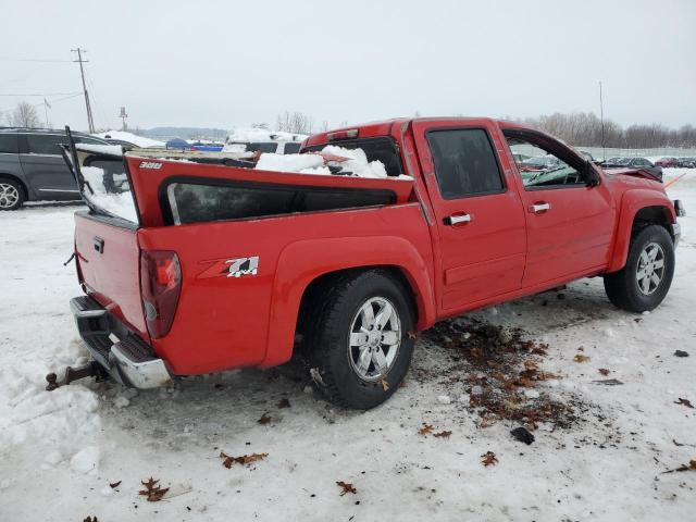 1GCHTDFE1B8109219 - 2011 CHEVROLET COLORADO LT RED photo 3