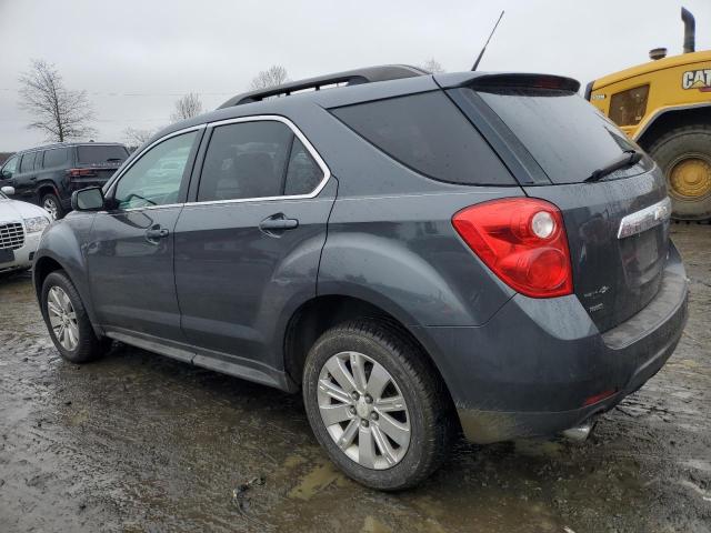 2CNFLNE52B6329128 - 2011 CHEVROLET EQUINOX LT GRAY photo 2