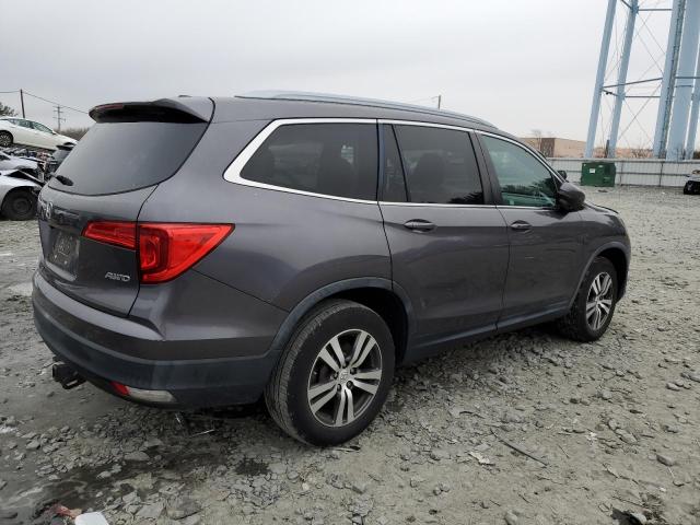 5FNYF6H7XHB027192 - 2017 HONDA PILOT EXLN GRAY photo 3