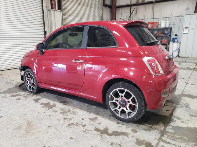 3C3CFFBR5CT179755 - 2012 FIAT 500 SPORT RED photo 2