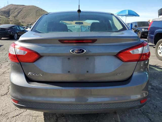 1FADP3F2XEL454033 - 2014 FORD FOCUS SE GRAY photo 6