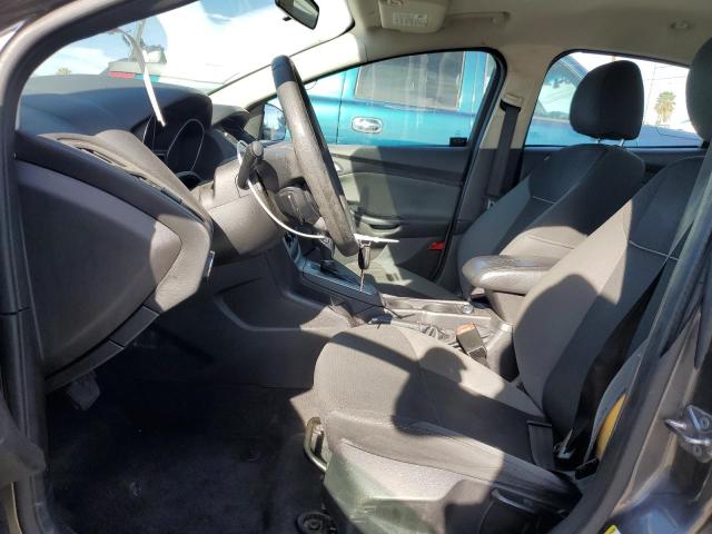 1FADP3F2XEL454033 - 2014 FORD FOCUS SE GRAY photo 7