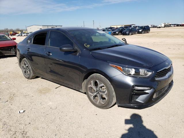 3KPF24AD1ME330627 - 2021 KIA FORTE FE GRAY photo 4