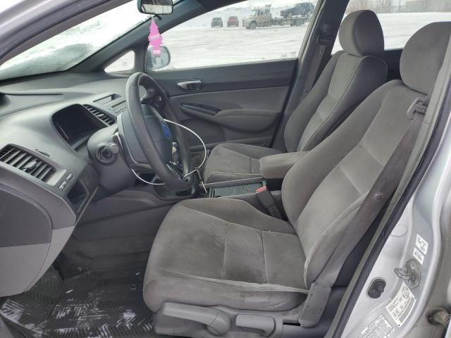 2HGFA15556H008005 - 2006 HONDA CIVIC LX SILVER photo 7