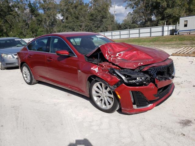 1G6DM5RK7L0129951 - 2020 CADILLAC CT5 LUXURY RED photo 4