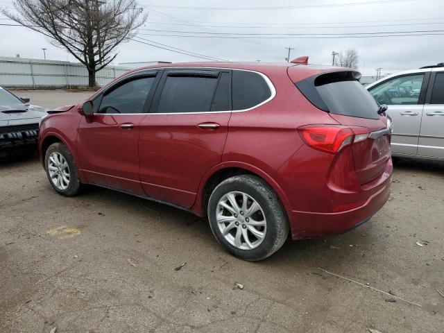 LRBFX1SA7KD061843 - 2019 BUICK ENVISION PREFERRED RED photo 2