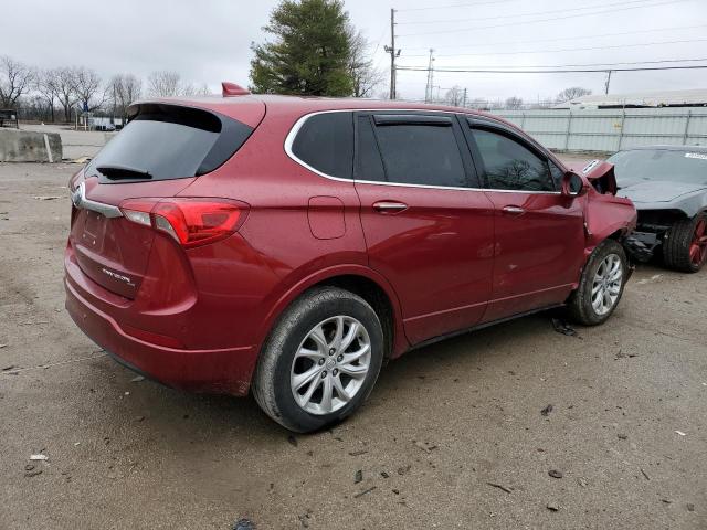 LRBFX1SA7KD061843 - 2019 BUICK ENVISION PREFERRED RED photo 3