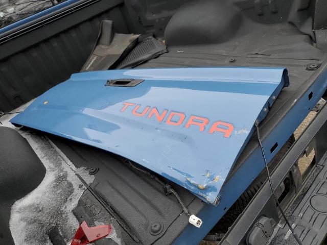 5TFRY5F18KX249122 - 2019 TOYOTA TUNDRA DOUBLE CAB SR/SR5 BLUE photo 12