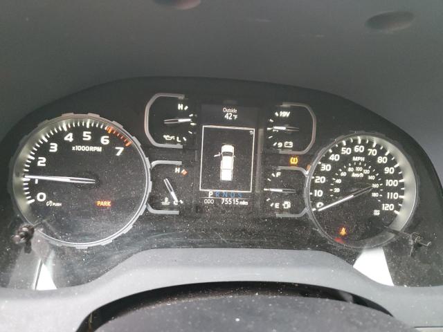 5TFRY5F18KX249122 - 2019 TOYOTA TUNDRA DOUBLE CAB SR/SR5 BLUE photo 9