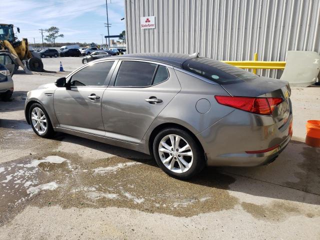 5XXGM4A72DG140416 - 2013 KIA OPTIMA LX GRAY photo 2