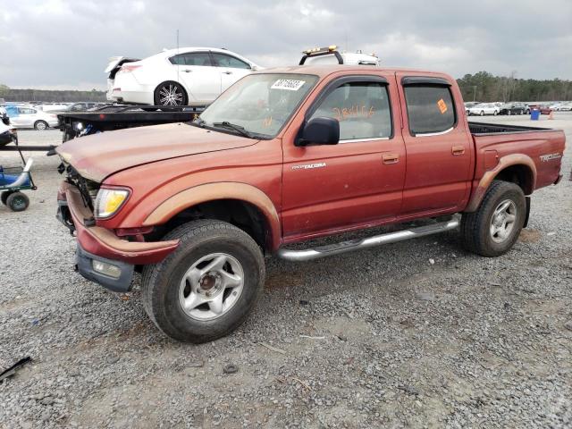 5TEGN92N41Z816238 - 2001 TOYOTA TACOMA DOUBLE CAB PRERUNNER RED photo 1
