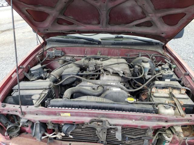 5TEGN92N41Z816238 - 2001 TOYOTA TACOMA DOUBLE CAB PRERUNNER RED photo 11