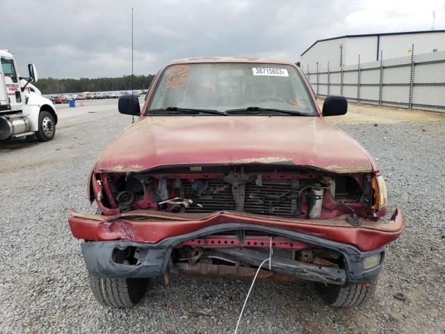5TEGN92N41Z816238 - 2001 TOYOTA TACOMA DOUBLE CAB PRERUNNER RED photo 5