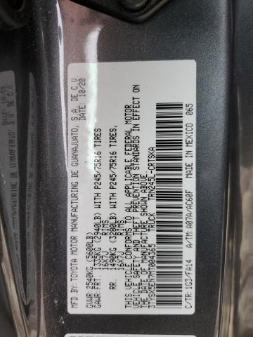 3TYSX5EN7MT004365 - 2021 TOYOTA TACOMA ACCESS CAB ნაცრისფერი ფოტო 13