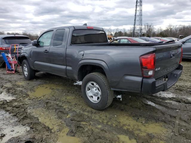 3TYSX5EN7MT004365 - 2021 TOYOTA TACOMA ACCESS CAB ნაცრისფერი ფოტო 2