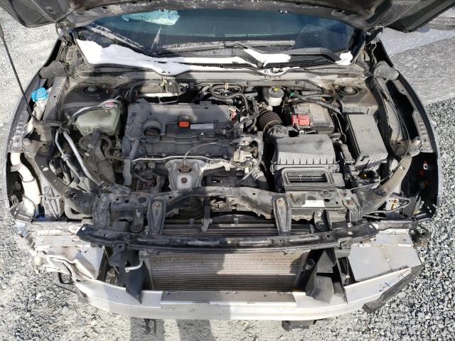 2HGFC2F71KH022848 - 2019 HONDA CIVIC EX GRAY photo 11