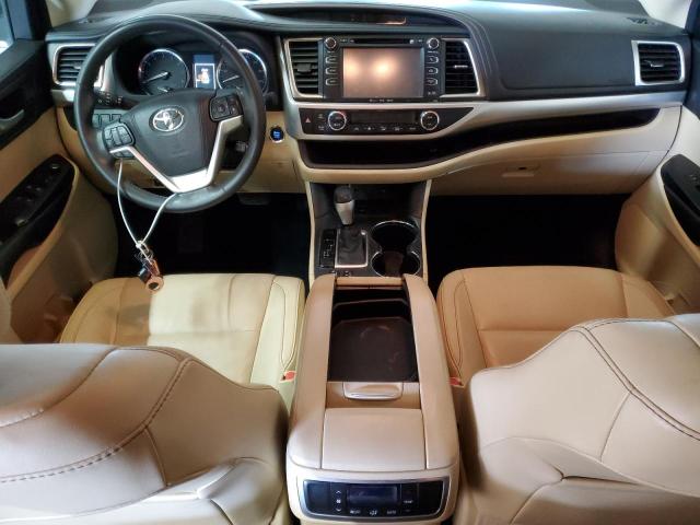 5TDKKRFH0GS128931 - 2016 TOYOTA HIGHLANDER XLE WHITE photo 8