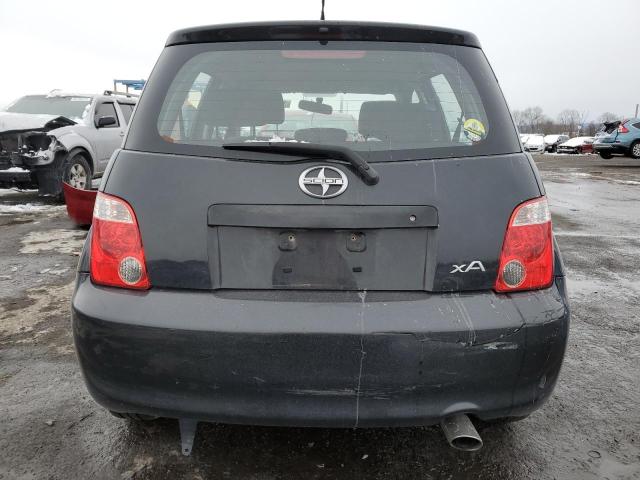 JTKKT604860151983 - 2006 TOYOTA SCION XA BLACK photo 6