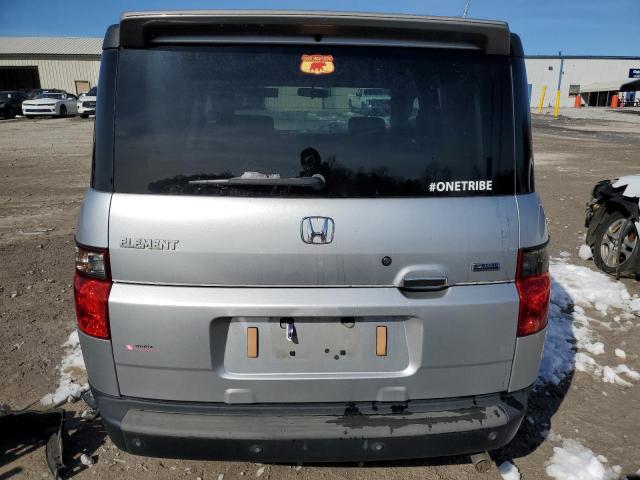 5J6YH28726L000043 - 2006 HONDA ELEMENT EX SILVER photo 6