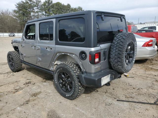 1C4HJXDG7LW315900 - 2020 JEEP WRANGLER U SILVER photo 2