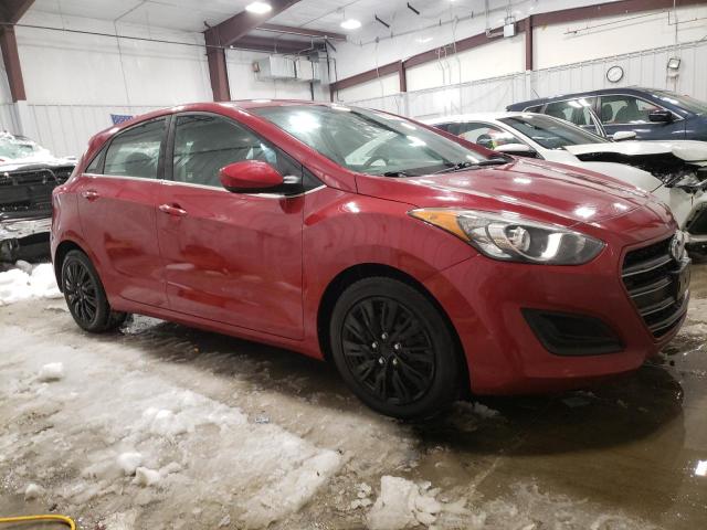 KMHD35LH4HU382475 - 2017 HYUNDAI ELANTRA GT RED photo 4