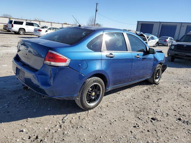 1FAHP34N68W126948 - 2008 FORD FOCUS S/SE BLUE photo 3