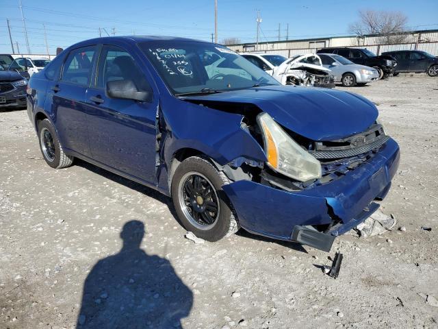 1FAHP34N68W126948 - 2008 FORD FOCUS S/SE BLUE photo 4