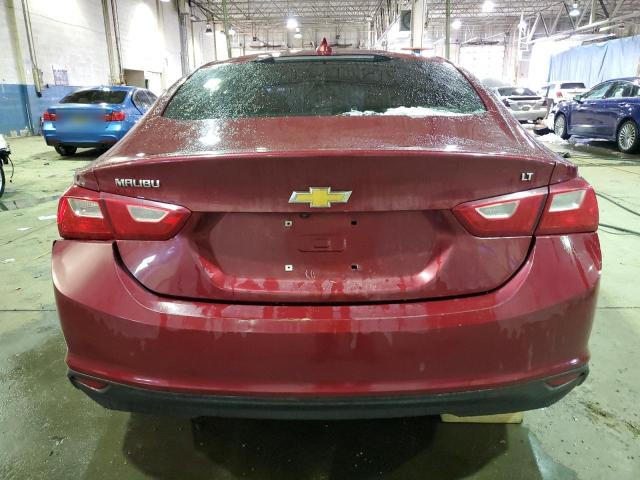 1G1ZD5ST8JF116828 - 2018 CHEVROLET MALIBU LT RED photo 6