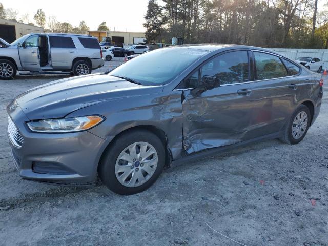 3FA6P0G77DR212575 - 2013 FORD FUSION S CHARCOAL photo 1