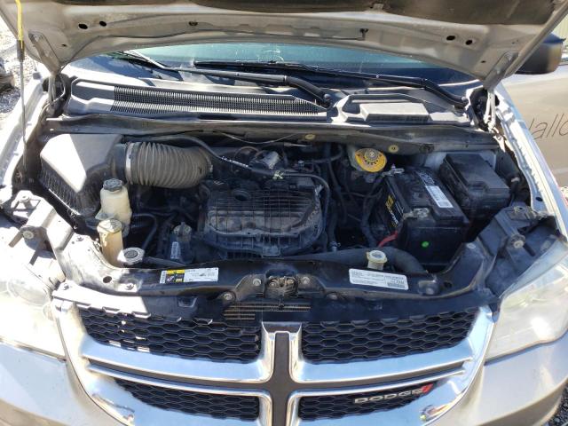 2C4RDGBG4KR798641 - 2019 DODGE GRAND CARA SE SILVER photo 12