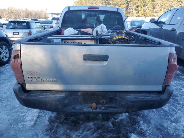 5TFUX4EN4DX023075 - 2013 TOYOTA TACOMA ACCESS CAB ვერცხლისფერი ფოტო 6