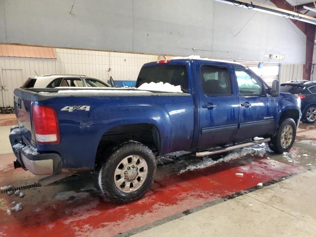 1GT121CG0EF190755 - 2014 GMC SIERRA K2500 SLT BLUE photo 3