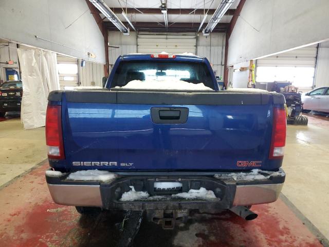 1GT121CG0EF190755 - 2014 GMC SIERRA K2500 SLT BLUE photo 6