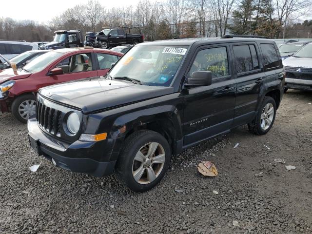 1C4NJRFB6CD604391 - 2012 JEEP PATRIOT LATITUDE BLACK photo 1