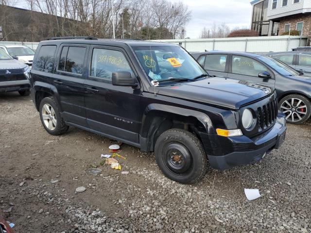 1C4NJRFB6CD604391 - 2012 JEEP PATRIOT LATITUDE BLACK photo 4