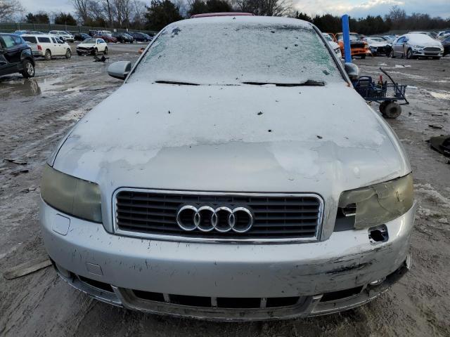 WAUJC68E35A045771 - 2005 AUDI A4 1.8T SILVER photo 5