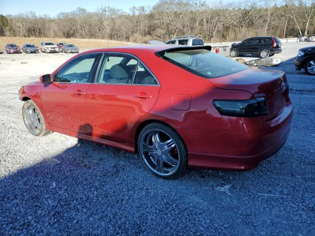 4T1BE46K47U114995 - 2007 TOYOTA CAMRY CE RED photo 2