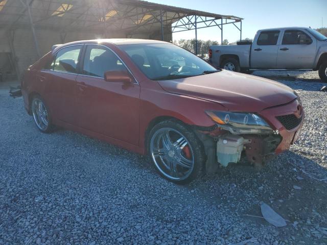 4T1BE46K47U114995 - 2007 TOYOTA CAMRY CE RED photo 4