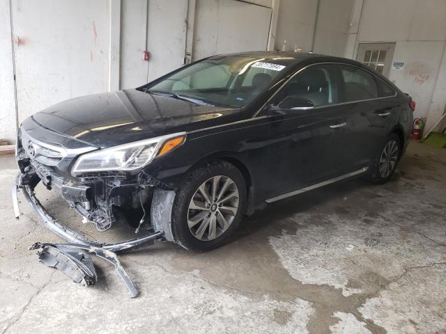 5NPE34AF5HH595496 - 2017 HYUNDAI SONATA SPORT BLACK photo 1