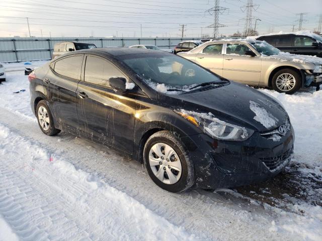 5NPDH4AE0GH743279 - 2016 HYUNDAI ELANTRA SE BLACK photo 4